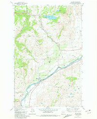 Download a high-resolution, GPS-compatible USGS topo map for Malott, WA (1981 edition)