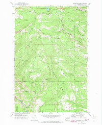 preview thumbnail of historical topo map of Kittitas County, WA in 1971