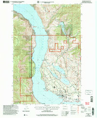 Download a high-resolution, GPS-compatible USGS topo map for Manson, WA (2008 edition)