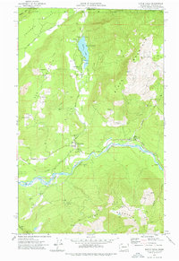 Download a high-resolution, GPS-compatible USGS topo map for Maple Falls, WA (1976 edition)