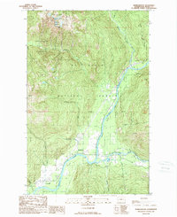 Download a high-resolution, GPS-compatible USGS topo map for Marblemount, WA (1989 edition)