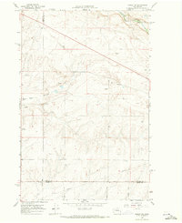 Download a high-resolution, GPS-compatible USGS topo map for Marlin SW, WA (1971 edition)