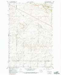 Download a high-resolution, GPS-compatible USGS topo map for Marlin SW, WA (1991 edition)
