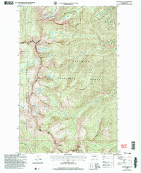 Download a high-resolution, GPS-compatible USGS topo map for Martin Peak, WA (2006 edition)