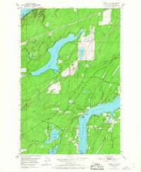 Download a high-resolution, GPS-compatible USGS topo map for Mason Lake, WA (1967 edition)