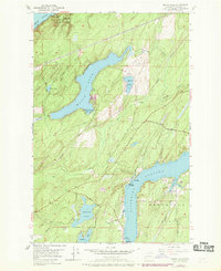 Download a high-resolution, GPS-compatible USGS topo map for Mason Lake, WA (1969 edition)