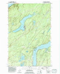 Download a high-resolution, GPS-compatible USGS topo map for Mason Lake, WA (1994 edition)