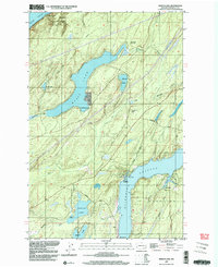 preview thumbnail of historical topo map of Mason County, WA in 1997