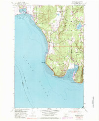 preview thumbnail of historical topo map of Island County, WA in 1953