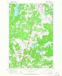Download a high-resolution, GPS-compatible USGS topo map for Maytown, WA (1966 edition)
