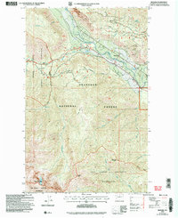 Download a high-resolution, GPS-compatible USGS topo map for Mazama, WA (2006 edition)