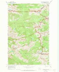 preview thumbnail of historical topo map of Chelan County, WA in 1969