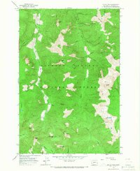 Download a high-resolution, GPS-compatible USGS topo map for Mc Coy Peak, WA (1967 edition)