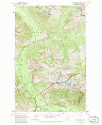 Download a high-resolution, GPS-compatible USGS topo map for Mc Gregor Mtn, WA (1986 edition)