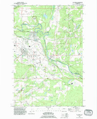 Download a high-resolution, GPS-compatible USGS topo map for Mc Kenna, WA (1995 edition)