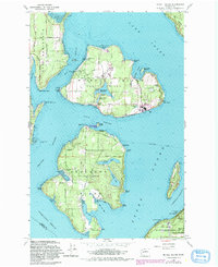 Download a high-resolution, GPS-compatible USGS topo map for Mc Neil Island, WA (1991 edition)