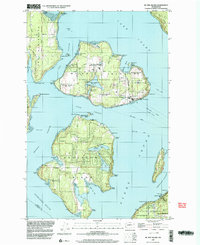 Download a high-resolution, GPS-compatible USGS topo map for Mc Neil Island, WA (2003 edition)