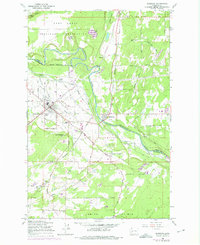 Download a high-resolution, GPS-compatible USGS topo map for McKenna, WA (1975 edition)