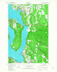 Download a high-resolution, GPS-compatible USGS topo map for Mercer Island, WA (1968 edition)