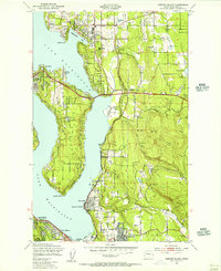 Download a high-resolution, GPS-compatible USGS topo map for Mercer Island, WA (1956 edition)