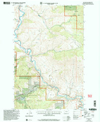 Download a high-resolution, GPS-compatible USGS topo map for Methow, WA (2004 edition)