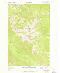 Download a high-resolution, GPS-compatible USGS topo map for Midnight Mtn, WA (1972 edition)