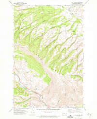 Download a high-resolution, GPS-compatible USGS topo map for Milk Canyon, WA (1973 edition)