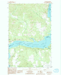 Download a high-resolution, GPS-compatible USGS topo map for Miller Mtn, WA (1994 edition)