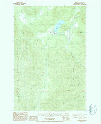 Download a high-resolution, GPS-compatible USGS topo map for Mineral, WA (1987 edition)