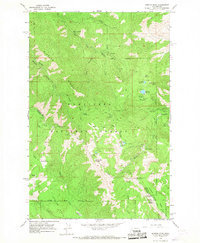 Download a high-resolution, GPS-compatible USGS topo map for Mission Peak, WA (1968 edition)