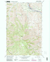 Download a high-resolution, GPS-compatible USGS topo map for Monitor, WA (1987 edition)