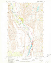 Download a high-resolution, GPS-compatible USGS topo map for Monse, WA (1981 edition)