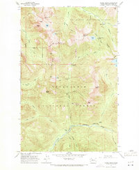 preview thumbnail of historical topo map of Snohomish County, WA in 1965