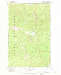 Download a high-resolution, GPS-compatible USGS topo map for Monumental Mtn, WA (1971 edition)
