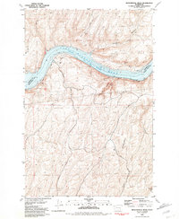 preview thumbnail of historical topo map of Walla Walla County, WA in 1981
