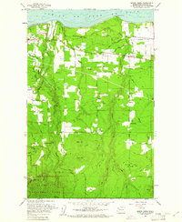Download a high-resolution, GPS-compatible USGS topo map for Morse Creek, WA (1961 edition)