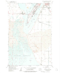 Download a high-resolution, GPS-compatible USGS topo map for Moses Lake South, WA (1975 edition)
