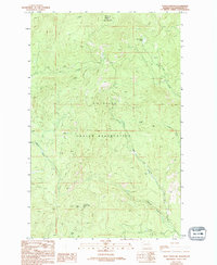 Download a high-resolution, GPS-compatible USGS topo map for Moses Meadows, WA (1994 edition)