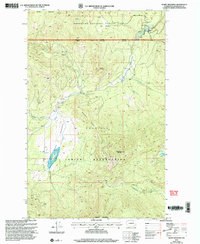 Download a high-resolution, GPS-compatible USGS topo map for Moses Meadows, WA (2004 edition)