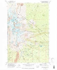 Download a high-resolution, GPS-compatible USGS topo map for Mount Adams East, WA (1978 edition)