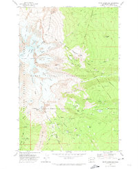 Download a high-resolution, GPS-compatible USGS topo map for Mount Adams East, WA (1974 edition)
