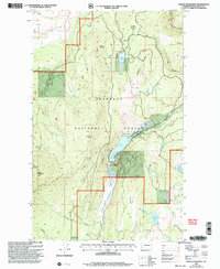 Download a high-resolution, GPS-compatible USGS topo map for Mount Bonaparte, WA (2004 edition)