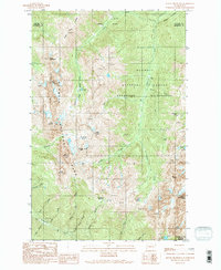 Download a high-resolution, GPS-compatible USGS topo map for Mount Deception, WA (1990 edition)