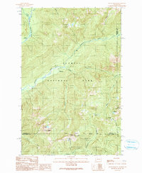 Download a high-resolution, GPS-compatible USGS topo map for Mount Hoquiam, WA (1990 edition)