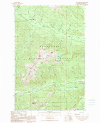 Download a high-resolution, GPS-compatible USGS topo map for Mount Howard, WA (1989 edition)