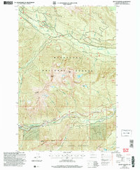 Download a high-resolution, GPS-compatible USGS topo map for Mount Howard, WA (2008 edition)