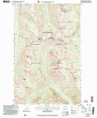 Download a high-resolution, GPS-compatible USGS topo map for Mount Lago, WA (2006 edition)
