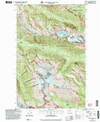 Download a high-resolution, GPS-compatible USGS topo map for Mount Logan, WA (2006 edition)