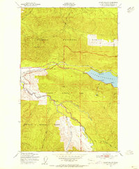 Download a high-resolution, GPS-compatible USGS topo map for Mount Muller, WA (1955 edition)