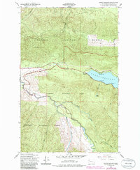 Download a high-resolution, GPS-compatible USGS topo map for Mount Muller, WA (1986 edition)